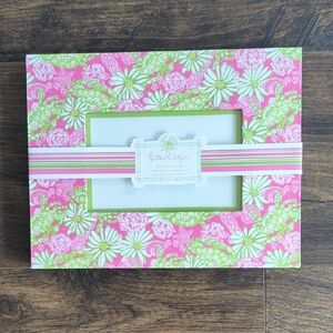 Lilly Pulitzer Floral and Crab Picture Frame